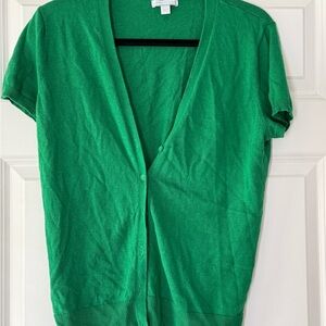 Green Women's Cardigan